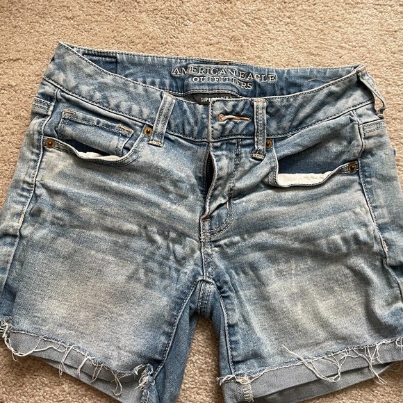 American Eagle Women's Jean Shorts - 2 - Picture 2 of 3